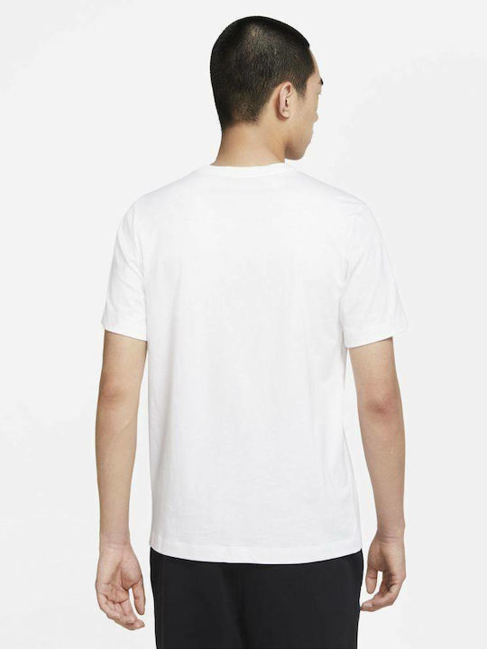 Jordan Jumpman Box Men's Athletic T-shirt Short Sleeve White