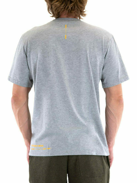 Superdry Corporate Ανδρικό T-shirt Grey Marl με Λογότυπο