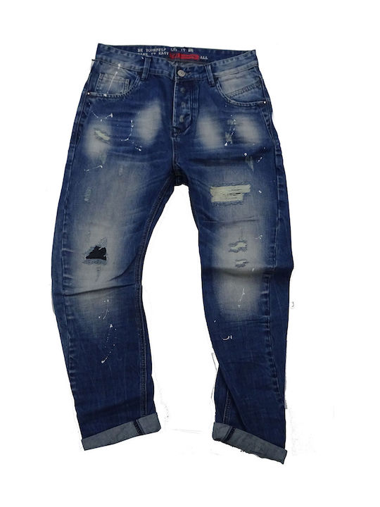 17001-398-0431 Herren Jeanshosen Slim Fit Blau