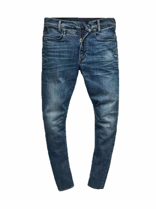 D Staq 3D Men's Jeans Pants in Slim Fit Blue