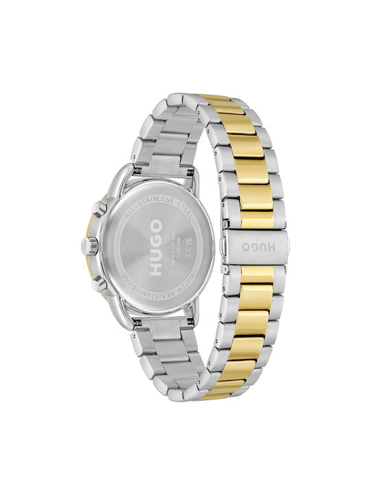 Boss Advice Men's Watch 44mm Chronograph Battery with Metal Bracelet