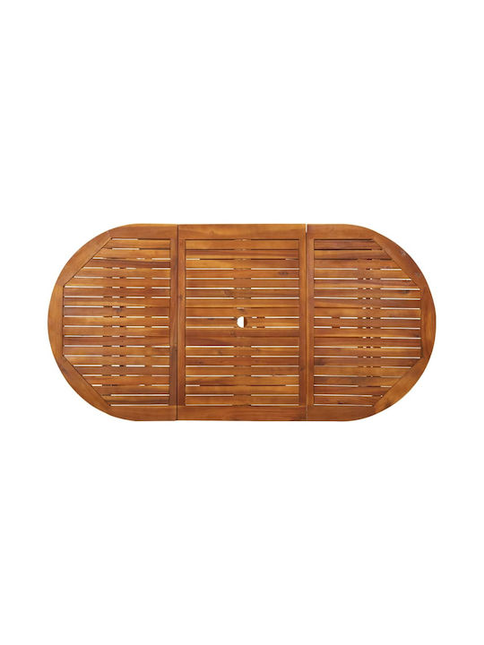 Tisch Stabil Brown 180x90x75cm