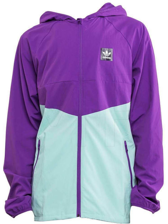 Dekum Packable Winter Jacket Windproof Purple