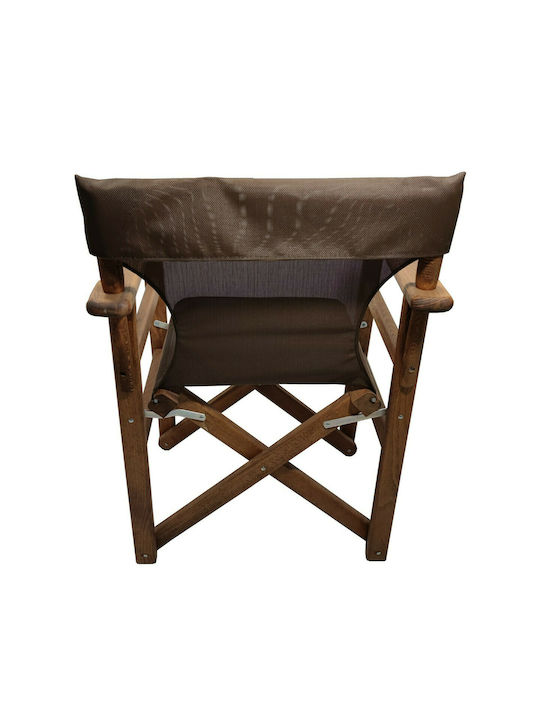 Scaun de regizor Lemn Maro 60x51x86cm