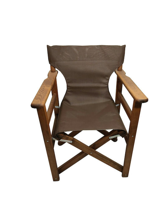 Scaun de regizor Lemn Maro 60x51x86cm