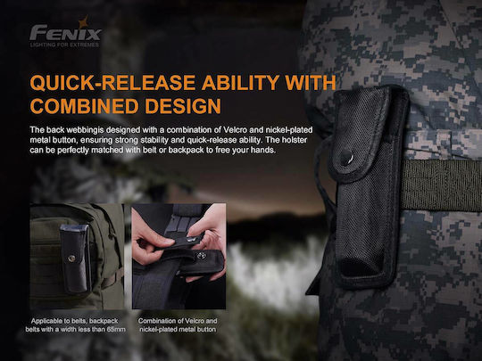Fenix FNX.ALP10L Θήκη Φακού για Φακούς με Κεφαλή έως 34mm