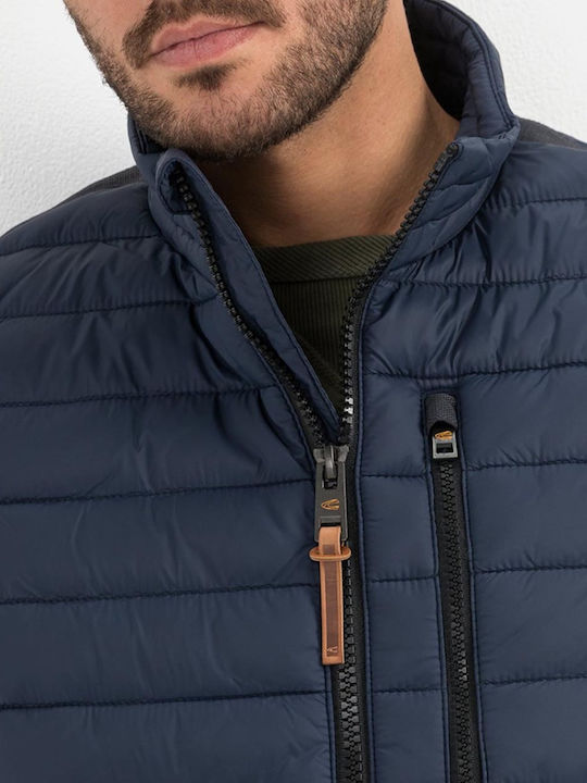 Geacă Fără Mâneci Puffer Albastru Marin