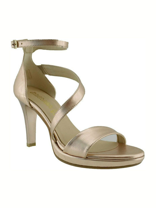 Leather Sandals Copper
