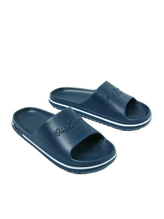 Men's Slides Blue