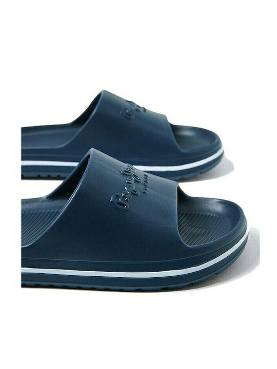 Men's Slides Blue
