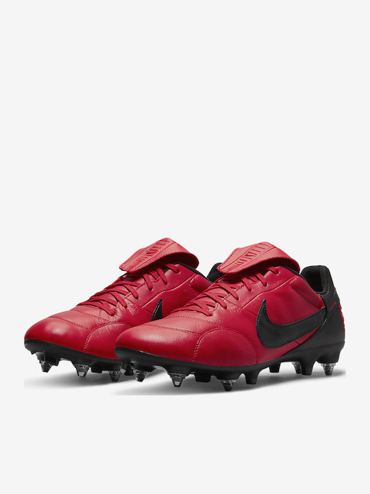 Nike Premier 3 Anti-Clog Fußballschuhe mit Stollen Rot