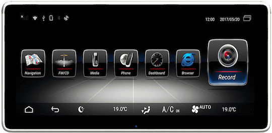 LM Digital Car Audio System for Mercedes-Benz A Class / GLA / G Class GLA 2014-2017 (Bluetooth/USB/WiFi/GPS/Apple-Carplay/Android-Auto) with Touch Screen 10.25"