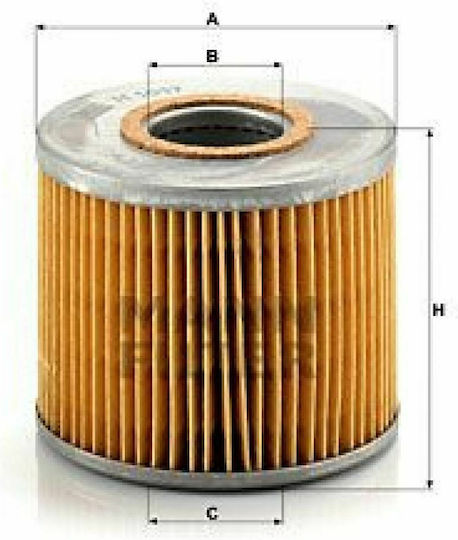 Mann Filter H12110/2x Φίλτρο Λαδιού για New Holland 8000-Serie/TF-Serie