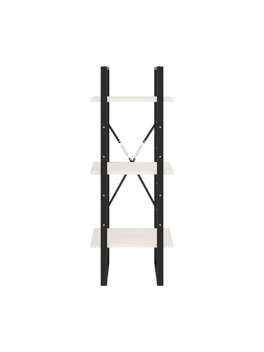 Shelf Floor Black - White 40x30x105cm