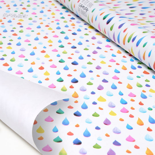 Legami Milano Wrapping Paper for Gift White 200cm.