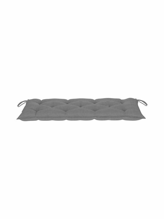 Bench Outdoor Bamboo with Pillows 118x38x45cm