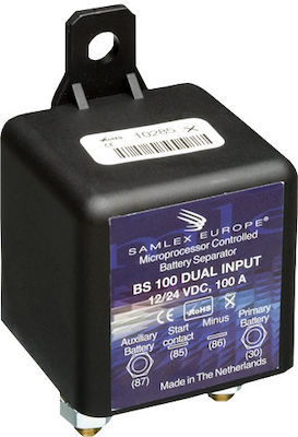 BS-100 Batterietrenner für Boote Batterietrenner für 2 Batterien 100Amp 12V-24V