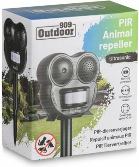 SPM Aparat de alungare a animalelor cu ultrasunete SPM Stâlp de Repulsie Păsări 8x8m