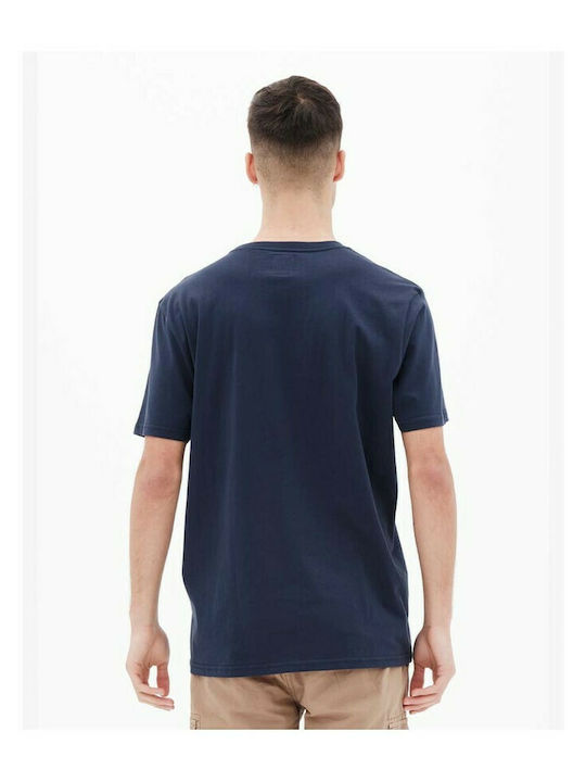 Emerson T-shirt Bărbătesc cu Mânecă Scurtă Albastru marin