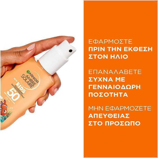 Garnier Ambre Solaire Nemo Waterproof Kids Sunscreen Spray SPF50 150ml