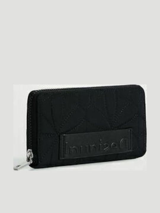 Large Fabric Women's Wallet Classic Black