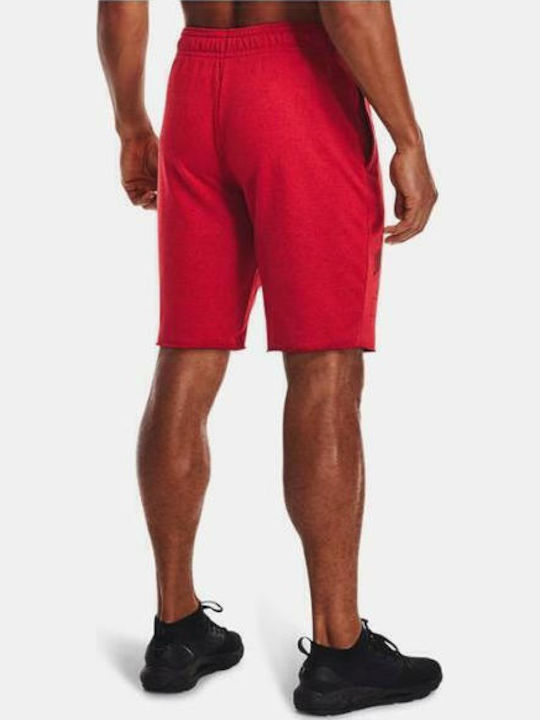 Under Armour Rival Αθλητική Ανδρική Βερμούδα Κόκκινη