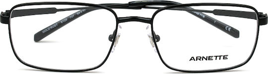 Arnette Gold Rust Ανδρικός Μεταλλικός Σκελετός Γυαλιών Μαύρος AN6129 737