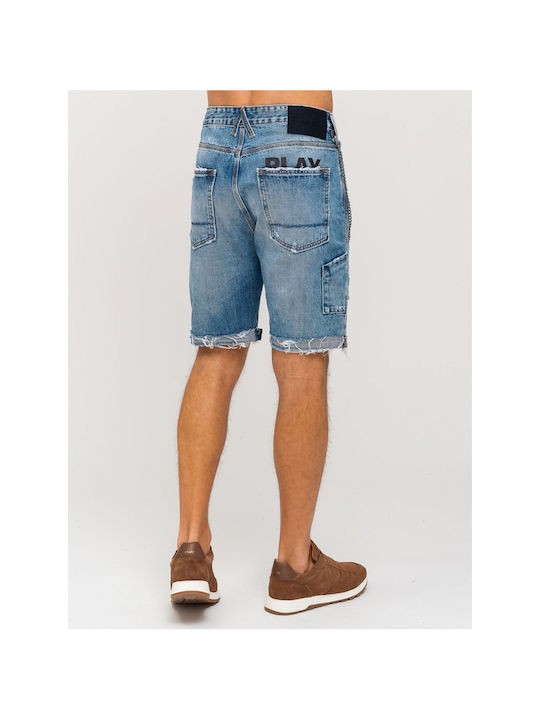 Staff Men's Shorts Jeans Blue