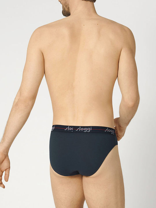 Men's Slips Navy / Petrol 2Pack