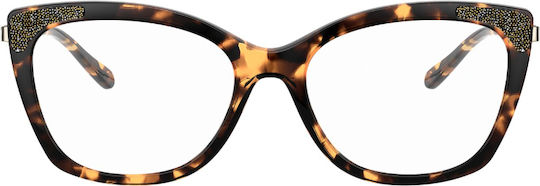Michael Kors Eyeglass Frame Butterfly Brown Tortoise MK4077 3333