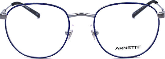 Arnette Metal Eyeglass Frame Navy Blue AN6128 741