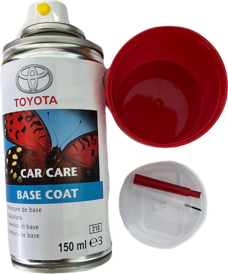 Toyota 040 Super White Spray auto Vopsea pentru Caroserie Auto cu pensula Alb 150ml