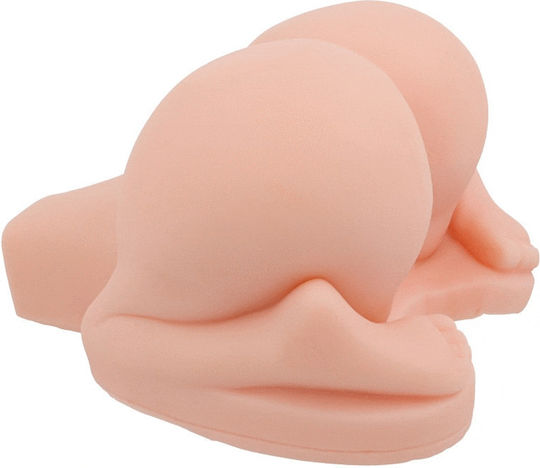 Crazy Bull Vagina & Anal Exact Full Size Replica Masturbator mit Vibration AD-214851 1Stück