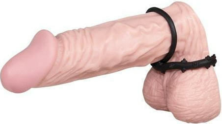 You2Toys Steely Clitoral Mass Silicone Ring 3.7cm Black