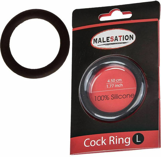 Malesation Silicone Cock Ring L Cock Ring Schwanz Silikon Black
