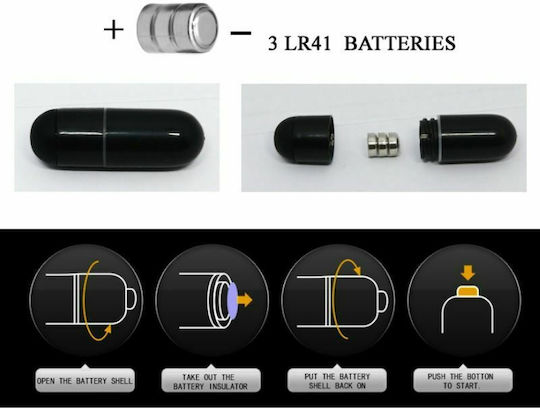 Baile Sweet Ring Clit Stimulating Dolphin Вибриращ Пръстен Петел Black