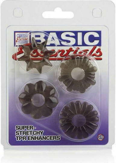 Calexotics Basic Essentials Super Stretchy TPR Enhancers Smoke
