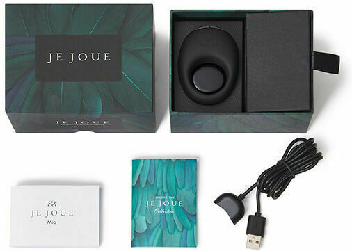 Je Joue Mio Vibrating Cock Ring Black