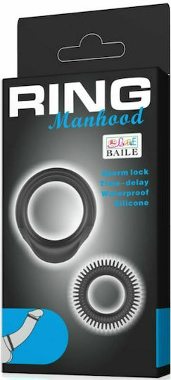 Baile Ring Manhood Black