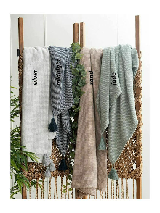Palamaiki Kira Pique Blanket Double 240x260cm Jade