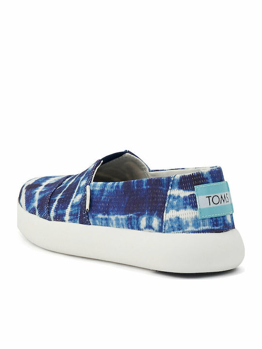 Alpargata Mallow Women's Knitted Espadrilles Navy Blue