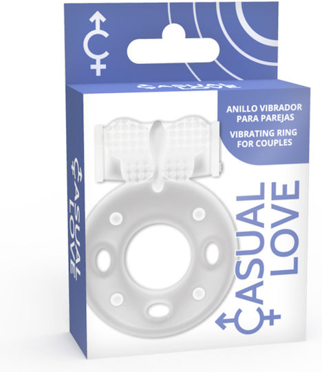 Love Casual Love Ring 34 Vibrating Cock Ring Cock Transparent