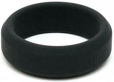 Rimba Bondage Play Soft Flexible Cock Ring Ring Cock Black
