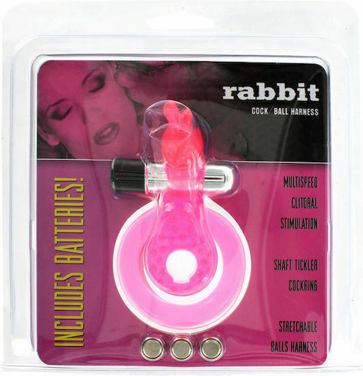 Seven Creations Rabbit Cock & Ball Harness Pink
