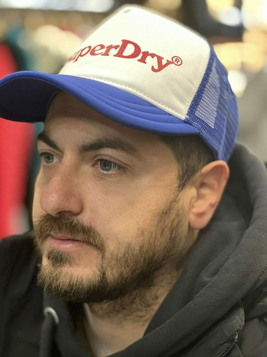 Ανδρικό Jockey με Δίχτυ Μπλε