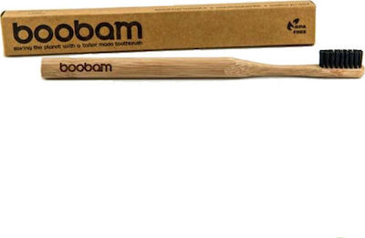 Boobam Brush Lite Manual Toothbrush Medium Black 57507407 1pcs