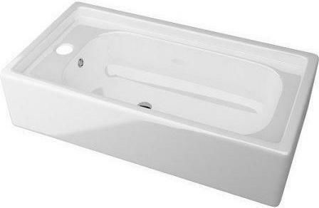 Drop Litos 50 Countertop with Sink & Mirror Matte Lacquer L45xW24.5xH60cm SG White