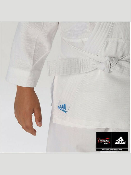 adidas Flash-Gi Evolution Παιδική Στολή Judo Λευκή