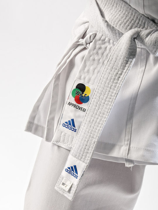 adidas Karate Uniform Flash Evolution Παιδική Στολή Καράτε Λευκή