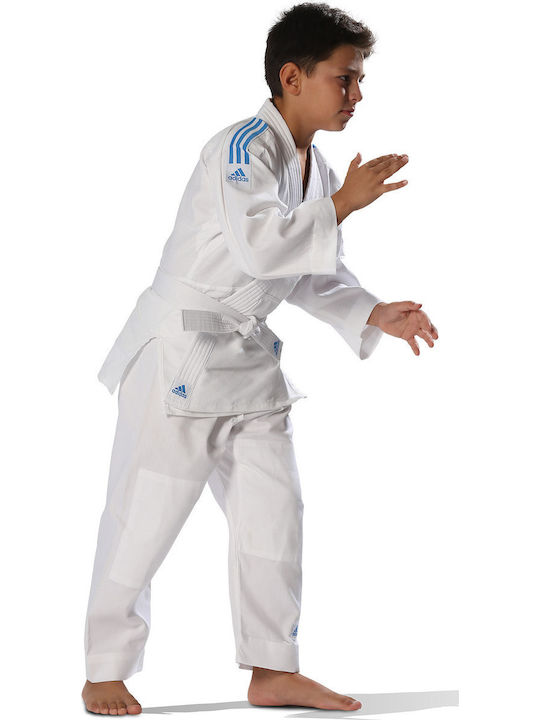 adidas Flash-Gi Evolution Kids Judo Uniform White